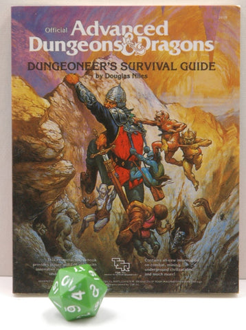 Dungeoneer's Survival Guide AD&D Mini Book Miniature, by Douglas Niles  