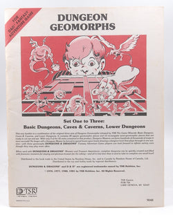 Dungeon Geomorph Assortment: Set 1-3 Basic Dungeons, Caves & Caverns, Lower Dungeons (Dungeons & Dragons/D&D), by staff  