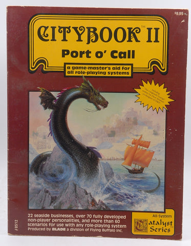 Citybook II: Port o' Call (GM Aid for all FRP Systems), by Michael Stackpole, Liz Danforth  