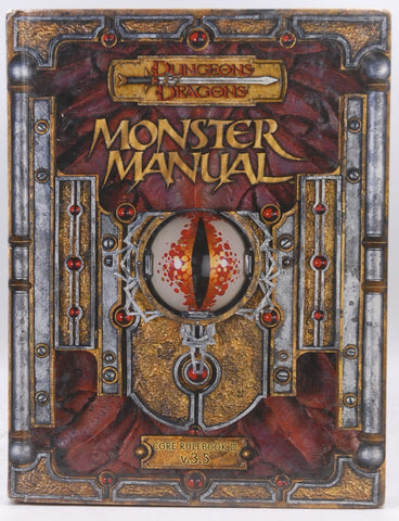 Monster Manual: Core Rulebook III  v. 3.5 (Dungeons & Dragons d20 System), by Skip Williams  