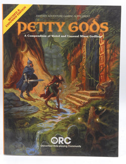 Petty Gods ORC RPG Compendium Weird Unusual Minor Godlings, by Richard J LeBlanc Jr  