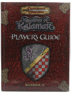 Player's Guide - Rulebook IV (Dungeons & Dragons: Kingdoms of Kalamar), by Plemmons, Mark,Morgan, Don,Kolman, Noah,Kenzer, David S.,Jelke, Brian,Brown III, Lloyd  