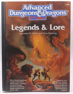 AD&D 2nd Ed Legends & Lore Fair, by Ward, Denning  