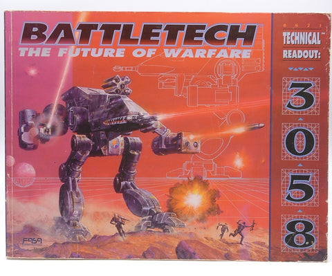 BattleTech: The Future of Warfare: Technical Readout 3058, by FASA Corporation,Fasa,Sargent, Carl  