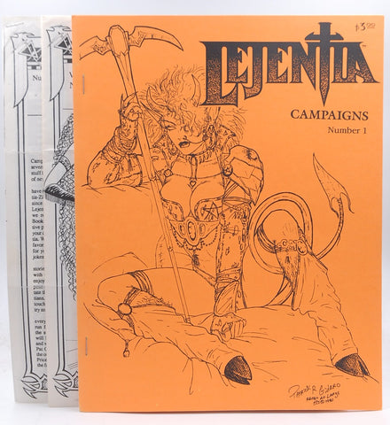 Lejentia Campaigns #1, 2, 3, by Staff  