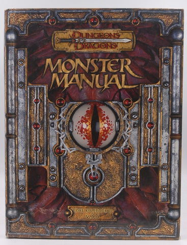 Monster Manual: Core Rulebook III  v. 3.5 (Dungeons & Dragons d20 System), by Skip Williams  
