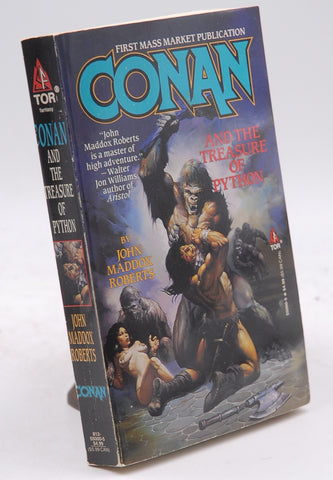 Conan and the Treasure of Python, by Roberts, John Maddox  