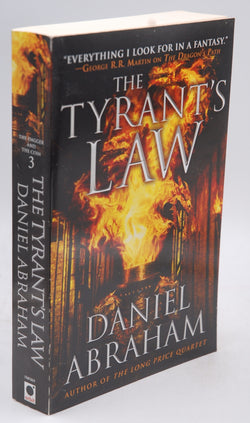 The Tyrant's Law (The Dagger and the Coin, 3), by Abraham, Daniel Signed First Edition