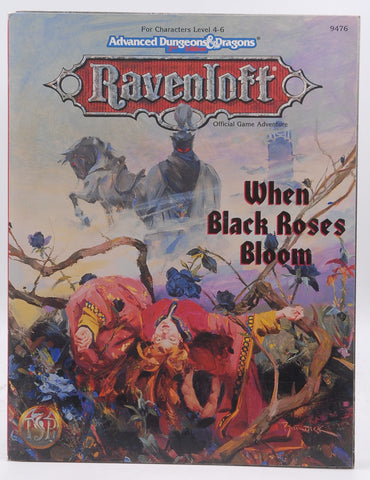 AD&D When Black Roses Bloom VG++ w/Map, by Lisa Smedman  