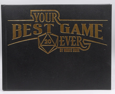 Your Best Game Ever RPG Help Leather Kickstarter, by Monte Cook  