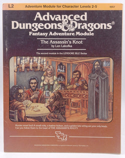 The Assassin's Knot (Advanced Dungeons & Dragons Module L2), by Len Lakofka  