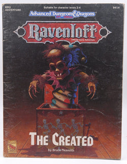 Circle of Darkness (AD&D Roleplaying, Ravenloft Adventure), by Bittner, Scott  
