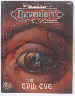 The Evil Eye (Advanced Dungeons & Dragons Fantasy Roleplaying, Ravenloft), by Kurtz, Steve  