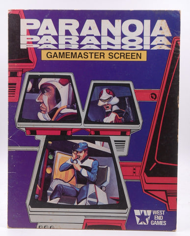 Paranoia Gamemaster Screen (Paranoia, 1st Edition), by unknown author  