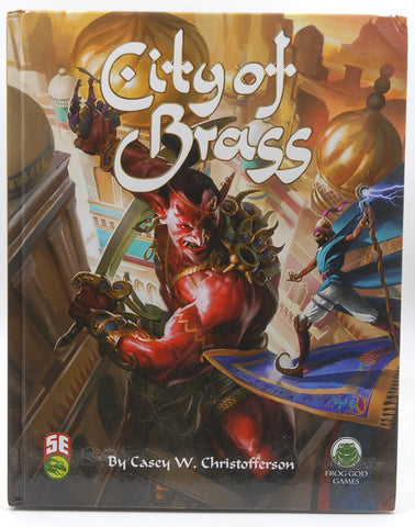 D&D 5th Ed City of Brass, by Casey Christofferson  