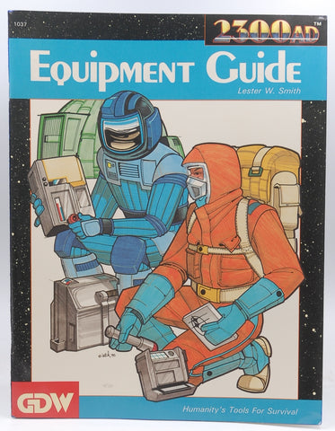 Equipment Guide (2300AD role playing game), by Lester W. Smith  