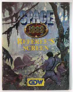 Referee's Screen (Space 1889 Sci-Fi Roleplaying), by GDW Staff  