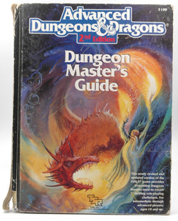 AD&D 2nd Ed Dungeon Master's Guide Fair+, by Staff  