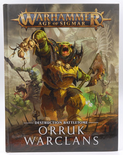 Games Workshop WARHAMMER AGE OF SIGMAR BATTLETOME: ORRUK WARCLANS, by Staff  