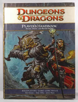 Dungeons & Dragons Player's Handbook: Arcane, Divine, and Martial Heroes (Roleplaying Game Core Rules), by James Wyatt, Andy Collins, Rob Heinsoo  