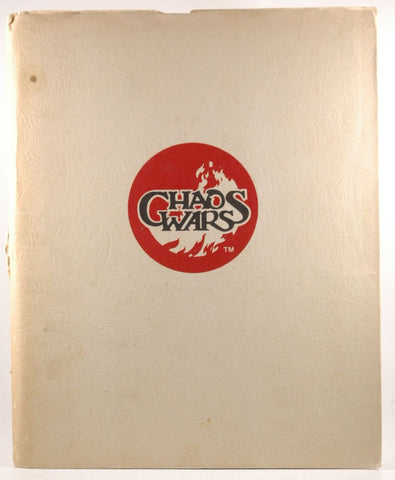 Ral Partha Chaos Wars Rules and folder, by   