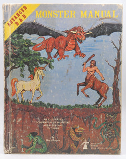 Advanced Dungeons & Dragons Monster Manual: An Alphabetical Compendium of all the Monsters Found in AD&D, Including Attacks, Damage, Special Abilities, and Descriptions, by Gary Gygax  