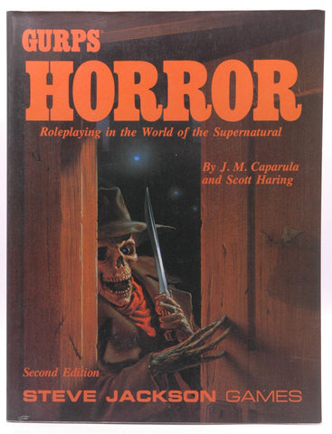 Gurp's Horror: The Complete Guide to Horrific Roleplaying, by Haring, Scott D., Caparula, J. M.  