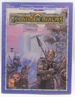 By William W. Connors - Hordes of Dragonspear, 2nd Edition (Advanced Dungeons & Dragons / (1992-11-16) [Paperback], by   