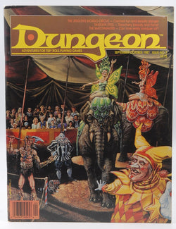 DUNGEON MAGAZINE - Volume 7, number 6, issue # 42, July-August 1993, by   