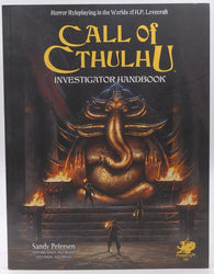 Call of Cthulhu RPG Investigator Handbook, by Petersen  