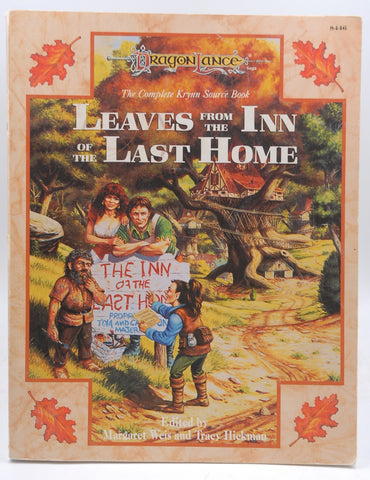 Dragonlance Leaves from the Inn of the Last Home Waterdamaged, by Weis, Hickman  