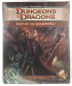 D&D 4e Keep on the Shadowfell Shrinkwrap 4th Edition Dungeons & Dragons, by   