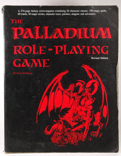 Palladium Role-Playing Game, by Siembieda, Kevin  
