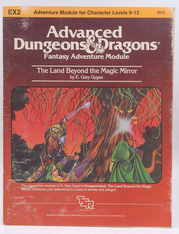 AD&D EX2 The Land Beyond The Magic Mirror Good, by E Gary Gygax  