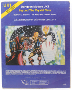AD&D UK1 Beyond the Crystal Cave G+ Remainder, by Dave J Browne, Tom Kirby, Graeme Morris  