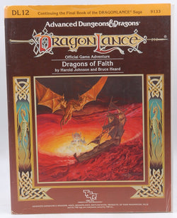AD&D Dl12 Dragons of Faith G+, by Harold Johnson, Bruce Heard  