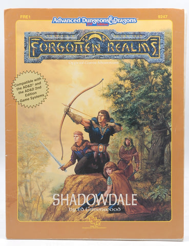 AD&D 2e Forgotten Realms Shadowdale FRE1 Fair, by Ed Greenwood  