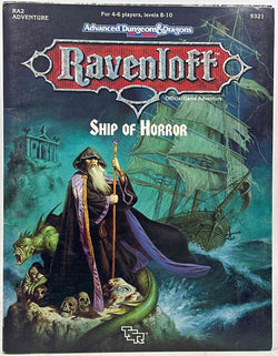 AD&D 2e Ravenloft Ship of Horror VG+, by Staff  