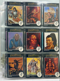 About 288 TSR D&D Cards in Sleeves, by Staff  
