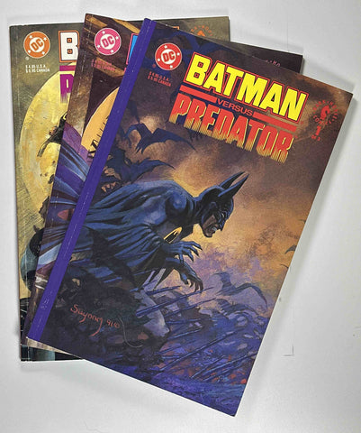 Batman Vs Predator Books 1-3, by Dave Gibbons  