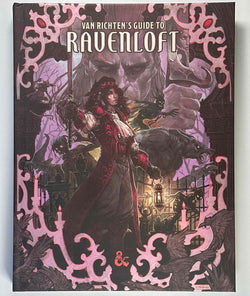 D&D 5th Edition: Van Richten’s Guide to Ravenloft Alt Cover, by   
