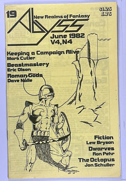 Abyss #19 June 1982 RPG D&D Magazine/Zine, by Various Authors  