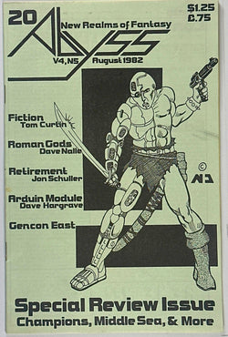 Abyss #20 August 1982 RPG D&D Magazine/Zine, by Various Authors  