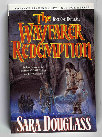 The Wayfarer Redemption ARC Advanced Reading Copy, by Sara Douglass  