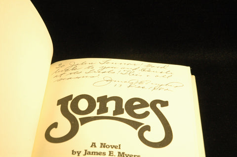 Jones, by Myers, James E. Signed First Edition