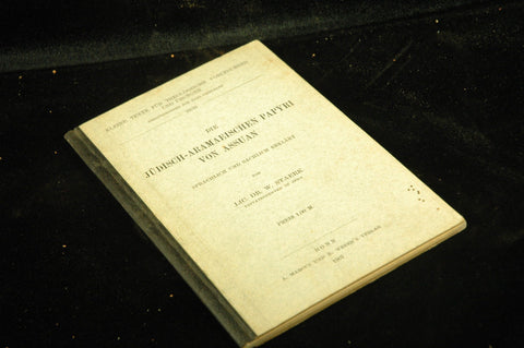 Die J?disch-Aramaeischen Papyri von Assuan. Sprachlich und sachlich erkl?rt. (Kleine Texte f?r Theologische Vorlesungen und ?bungen. Herausgegeben von Hans Lietzman. 22/23), by Staerk, Lic. Dr. W.  
