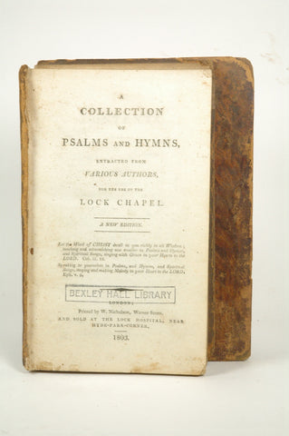 A collection of Psalm and Hymn tunes for the use of the Lock Hospital Chapel ... Vol. 1st, by Cooke, Matthew  