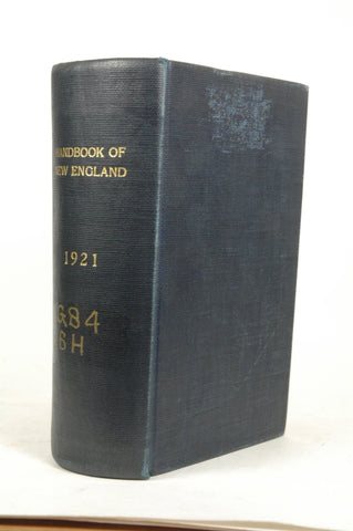Handbook of New England, 1921, by Multiple  