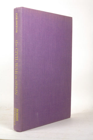 Civil War in Spain, by Robert Goldston  First Edition