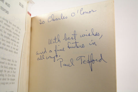 No more mud : a novel, by Tedford, Paul Signed First Edition